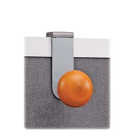 Final Destination Alba- Inc Garment Pegs- 2-.38 in x7-.88 in x4-.63 in - Single Peg- Chrome FI517065